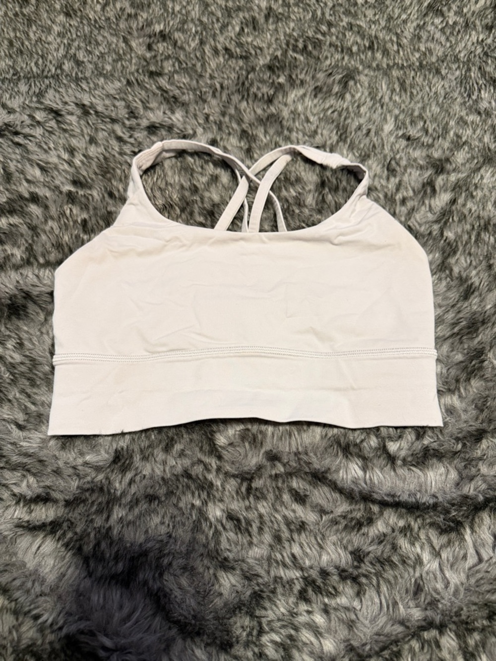 lululemon athletica Pale Pink Crossback Sports Bralette